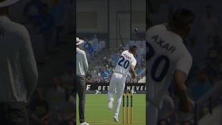 Cricket 26 Axar Patel Bowling Action 😲 #cricket #gameplay #cricket26 #ytshorts #shorts #trending