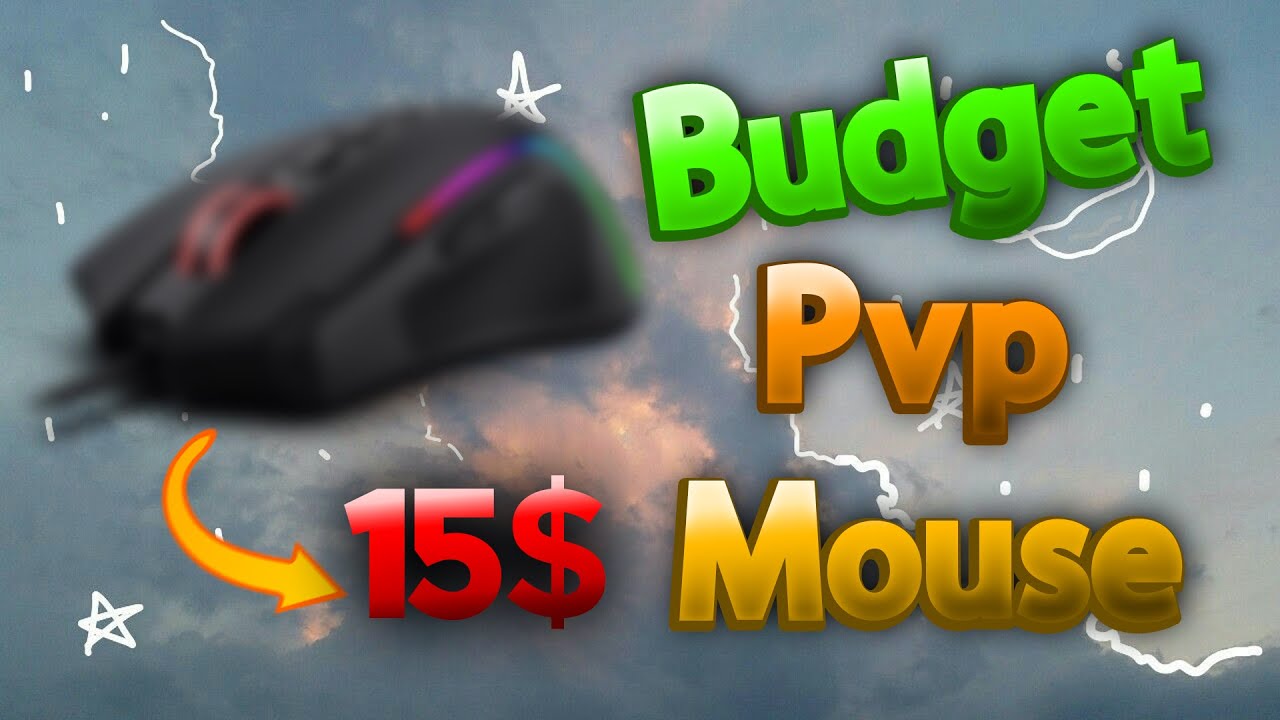 The Best New Budget Minecraft Pvp Gaming Mouse YouTube