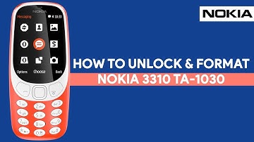 How To Unlock & Format Nokia 3310 TA-1030 - [romshillzz]