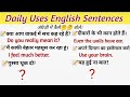 Daily uses english sentencesadvance sentences for spoken englishimprove your english speaking