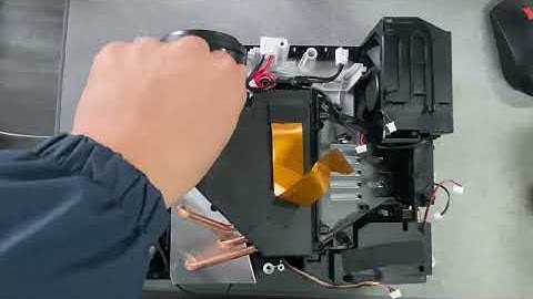 How to remove LED fan hot copper for U14 version without TEC