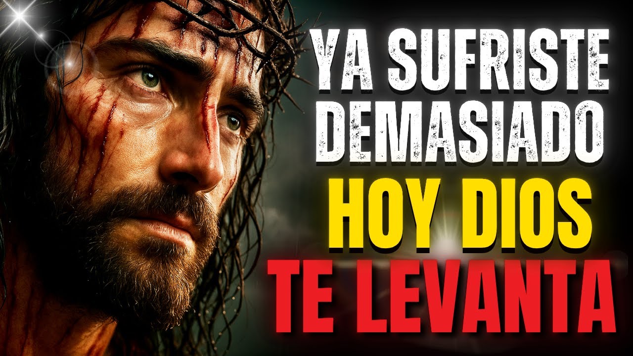 DIOS TE DICE: LEVÁNTATE, TU SUFRIMIENTO TERMINA HOY, YO SOY TU FUERZA Y ...