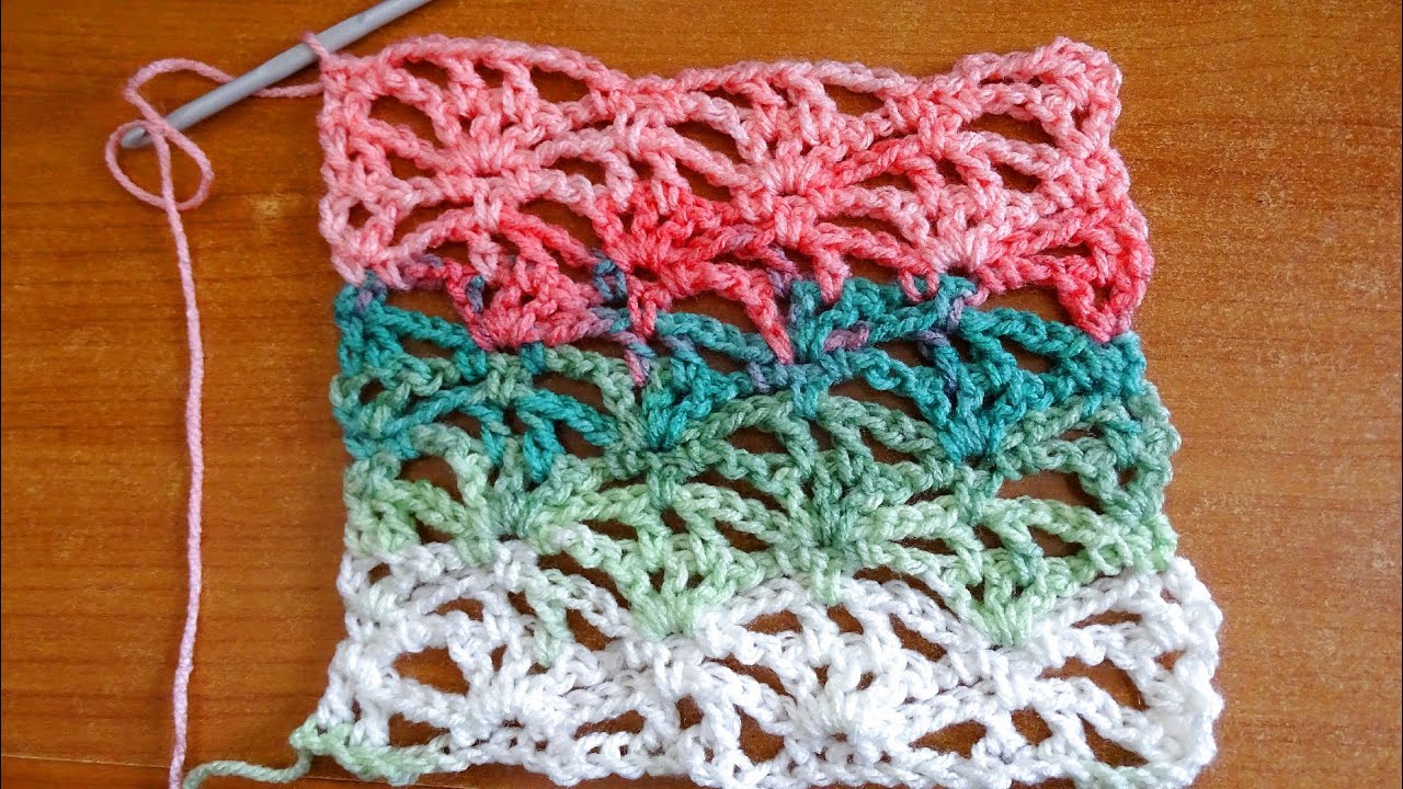 Lacy Stitch 1 Crochet Tutorial YouTube 