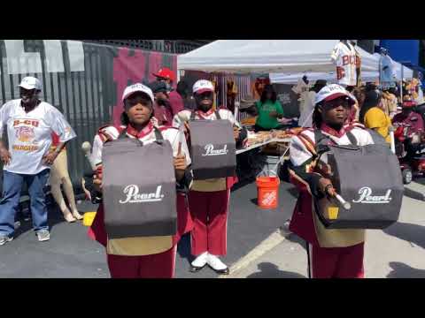 Bethune-Cookman Sudden Impact Drumline 🔥 HOMECOMING 2026 Pregame Warm-Ups | BCU Marching Wildcats