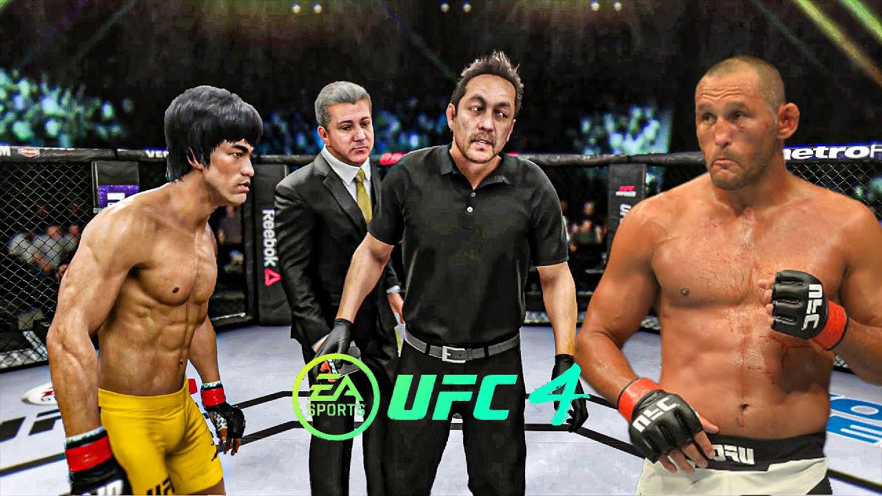 Bruce Lee vs  Dan Henderson   EA Sports UFC 4   Dragon Fight 🔥🐲