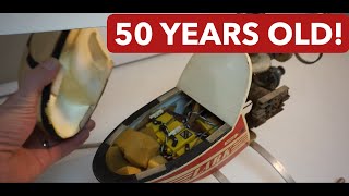Will this 50 year old RC helicopter still fly?