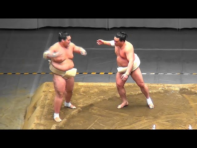 日馬富士 Harumafuji VS. 照ノ富士 Terunofuji』「稽古総見2015 Grand