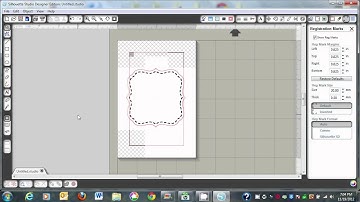 Adding Faux Stitching to any Cameo or SVG File Using the Print and Cut Feature