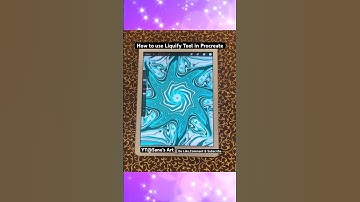 How to use Liquify Tool in Procreate #shorts