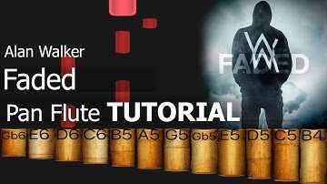 Alan Walker - Faded (Pan Flute TUTORIAL)