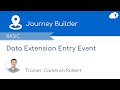 Journey Builder Data Extension Entry Source in Salesforce Marketing Cloud
