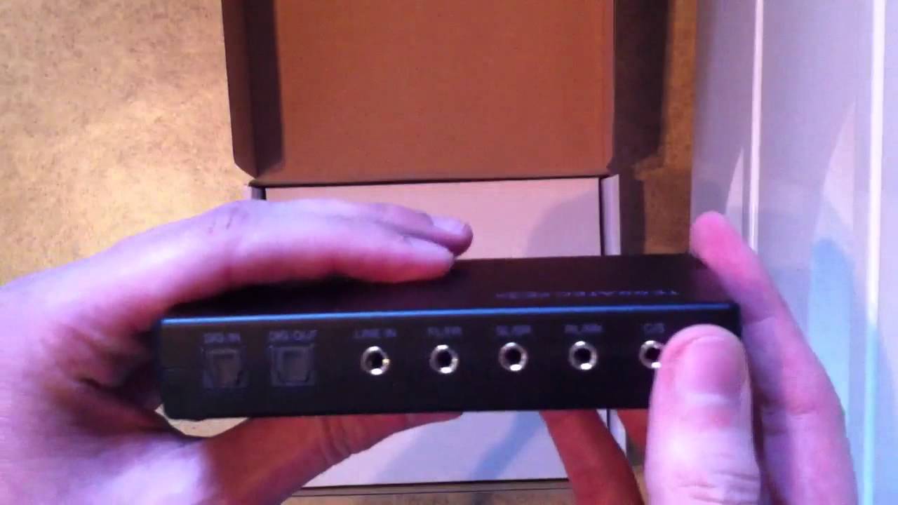 Terratec Aureon 7.1 USB Sound Card unboxing in Finnish - YouTube