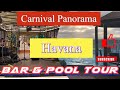 Carnival Panorama Havana Bar, Club and Pool areas