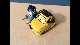 Disney Cars Luigi And Guido With Headsets Review Forklift Friday