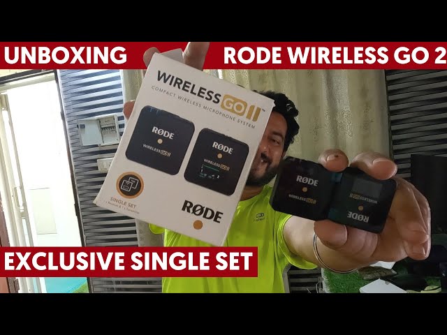 Rode wireless pro (unboxing) - 8K 