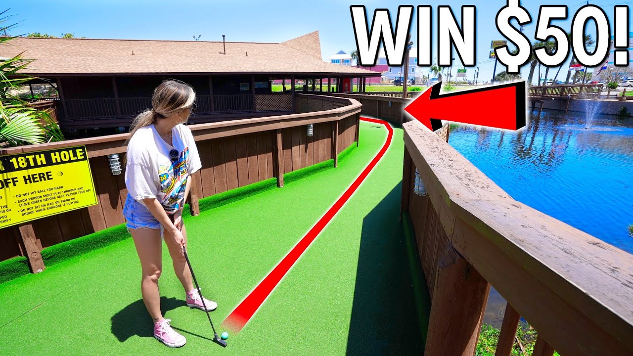 Make the Nearly IMPOSSIBLE Hole in One, WIN $50!
