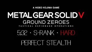 METAL GEAR SOLID V: GROUND ZEROES SPEEDRUN [HARD]