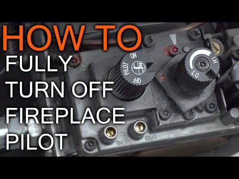 How to fully turn off a Propane or Gas fireplace