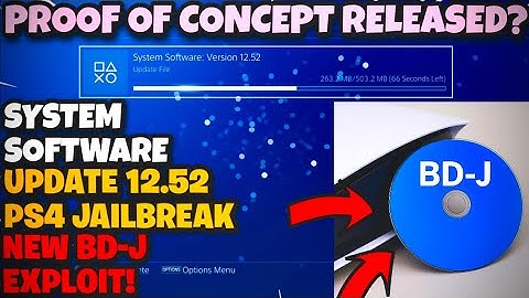*UPDATE* NEW PS4 12.52 USERLAND EXPLOIT BD-J JAILBREAK REVEALED?!