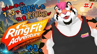 【一度挫折した130kg】リングフィットアドベンチャーやる。#1【新人Vtuber/DNG総長】