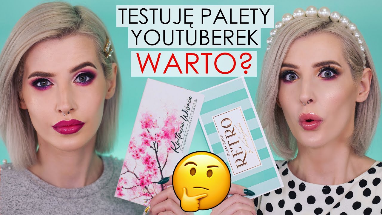 HITY czy ROZCZAROWANIA?😱- YOUTUBERKI x Glamshop- KUPIĆ czy ODPUŚCIĆ? 🤔