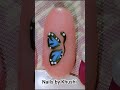 Butterfly Art Design 💅........#nailart #naillover #naildesign #pigmentpowder #nailartist