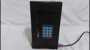 Making a DIY kit keypad safe with arduino