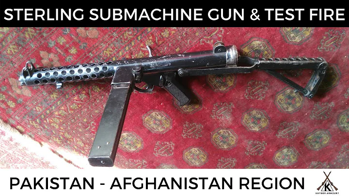 Sterling Submachine Gun & Test-Fire With STEN SMG ...
