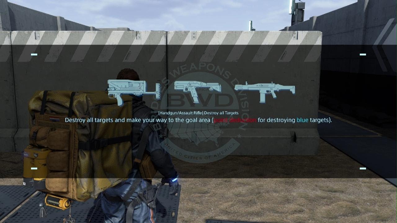 Death Stranding Director's Cut [Handgun / Assault Rifle] Destroy all