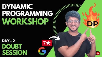 Solidify the DP Formulation! | Day 2 Doubt Session | Dynamic Programming  | Vivek Gupta