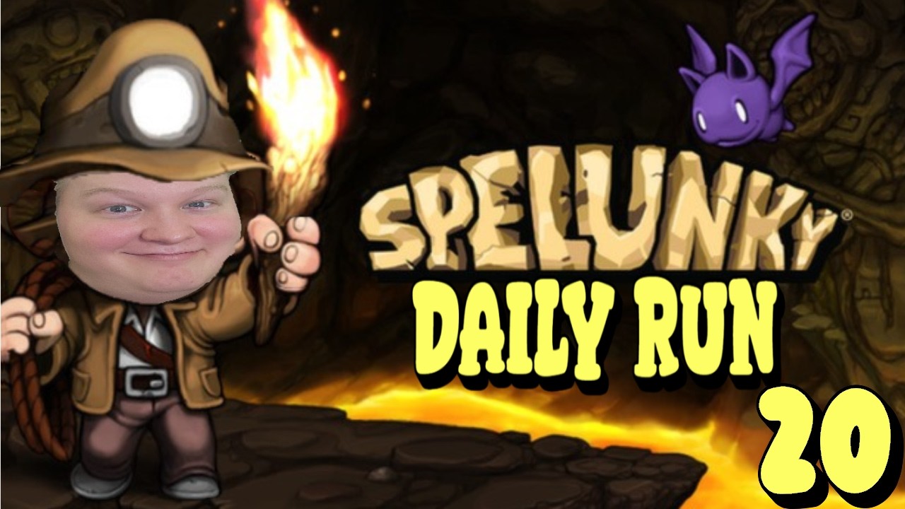 Spelunky daily part 20 I swear I'm good at this game.
