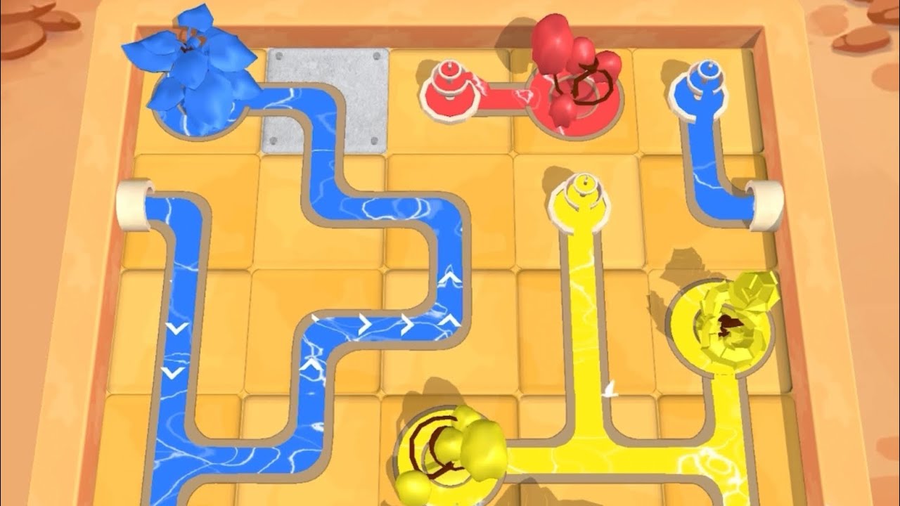 Water Connect Puzzle - All Levels Gameplay Android, iOS