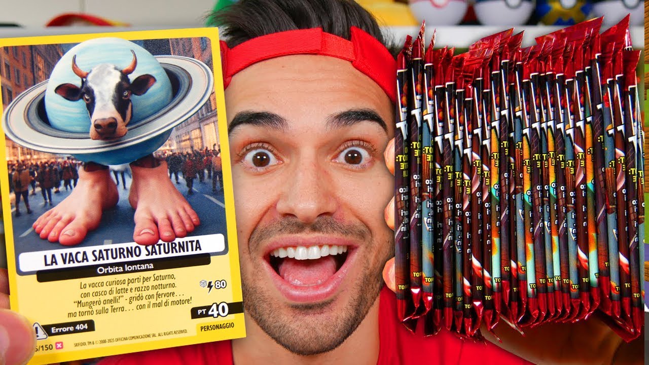 APRO LE NUOVE CARTE DEI BRAIN ROT E TROVO LA VACA SATURNO SATURNITA