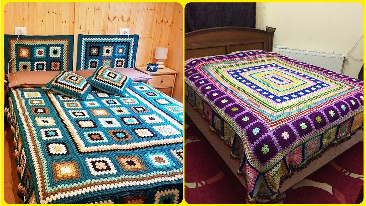 Идеи оформления роскошной спальни: красивые вязаные крючком простыни | Вдохновение для домашнего ...