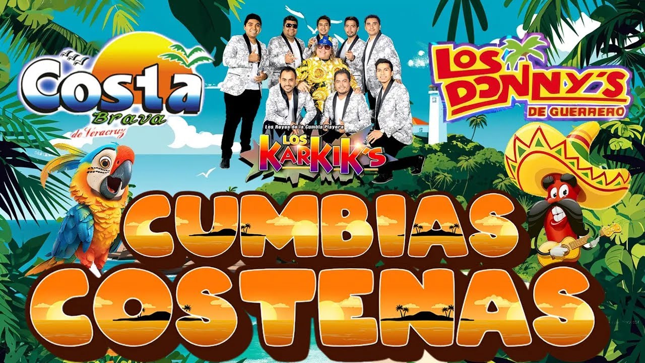 LAS MEJORES CUMBIAS COSTEÑAS  😍 LOS KARKIKS, LA LUZ ROJA, ANICETO MOLINA, MAR AZUL,EL NEGRO