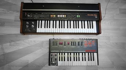 Roland VP-330 vs. Elektronika EM-26 ЭЛЕКТРОНИКА ЭМ-26 вокодер - vocoder battle