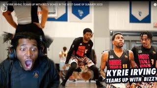 KYRIE IRVING TEAMS UP WITH BIZZY BONES! GOES FOR 60!