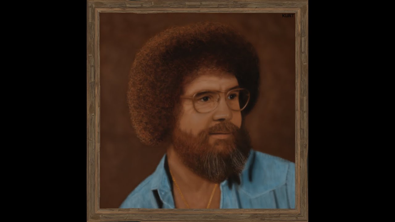 Bob Ross (Rust Art Timelapse)