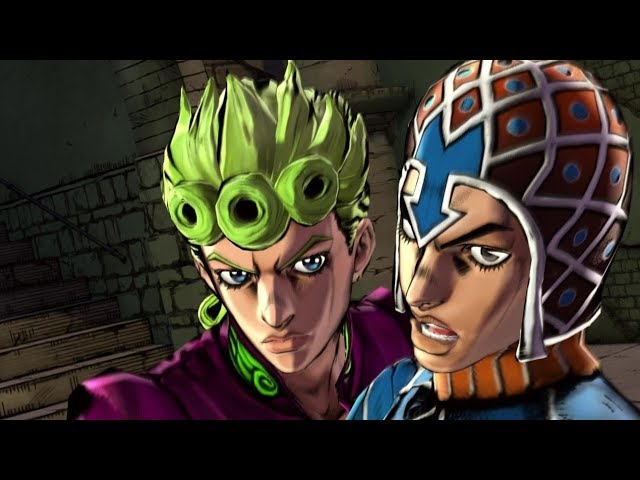 ジョジョEoH】ジョルノ&ミスタvsブチャラティ&ナランチャ - YouTube