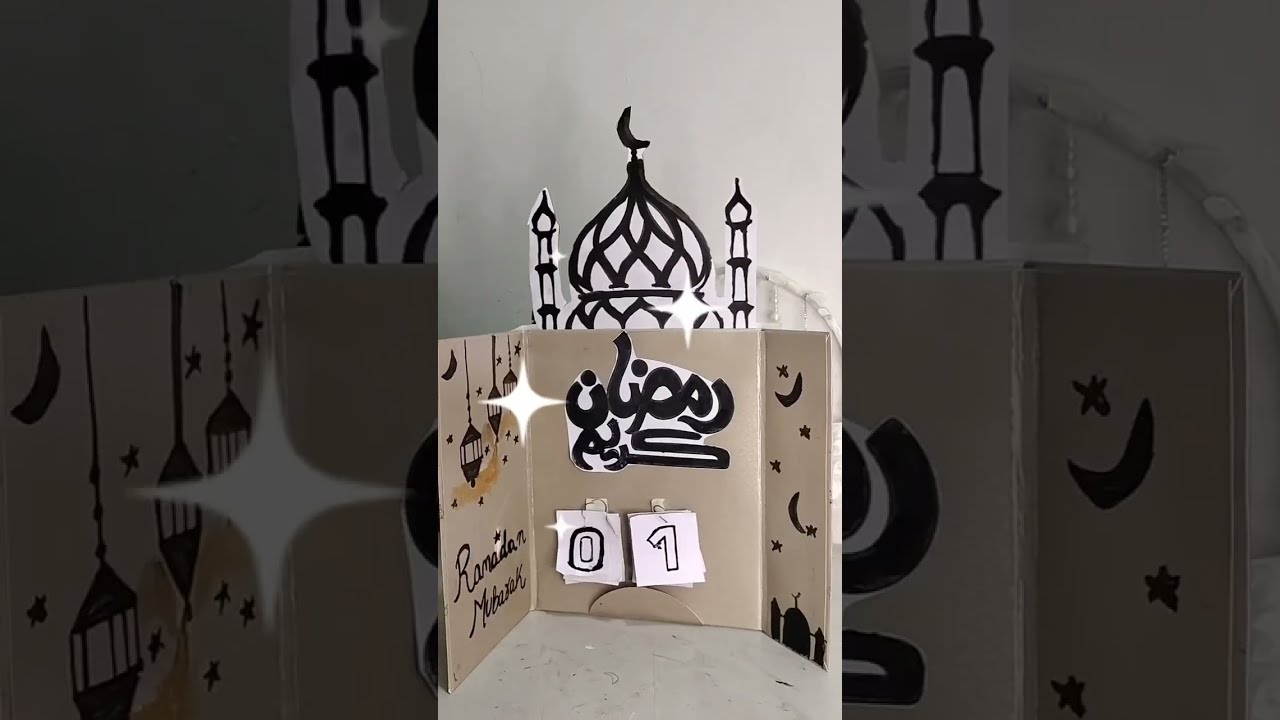 Diy 4 unique Ramadan Special Decor ideas 🌛🌟| Ramadan Special craft ideas..
