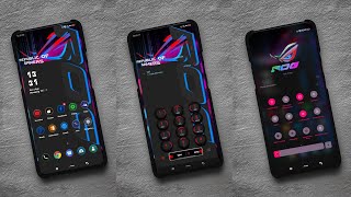 TEMA ASUS ROG 6 EVOLUTION TEMBUS AKAR UNTUK HP OPPO DAN REALME