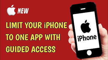 How to limit your iPhone to one app with Guided Access (EASY)
