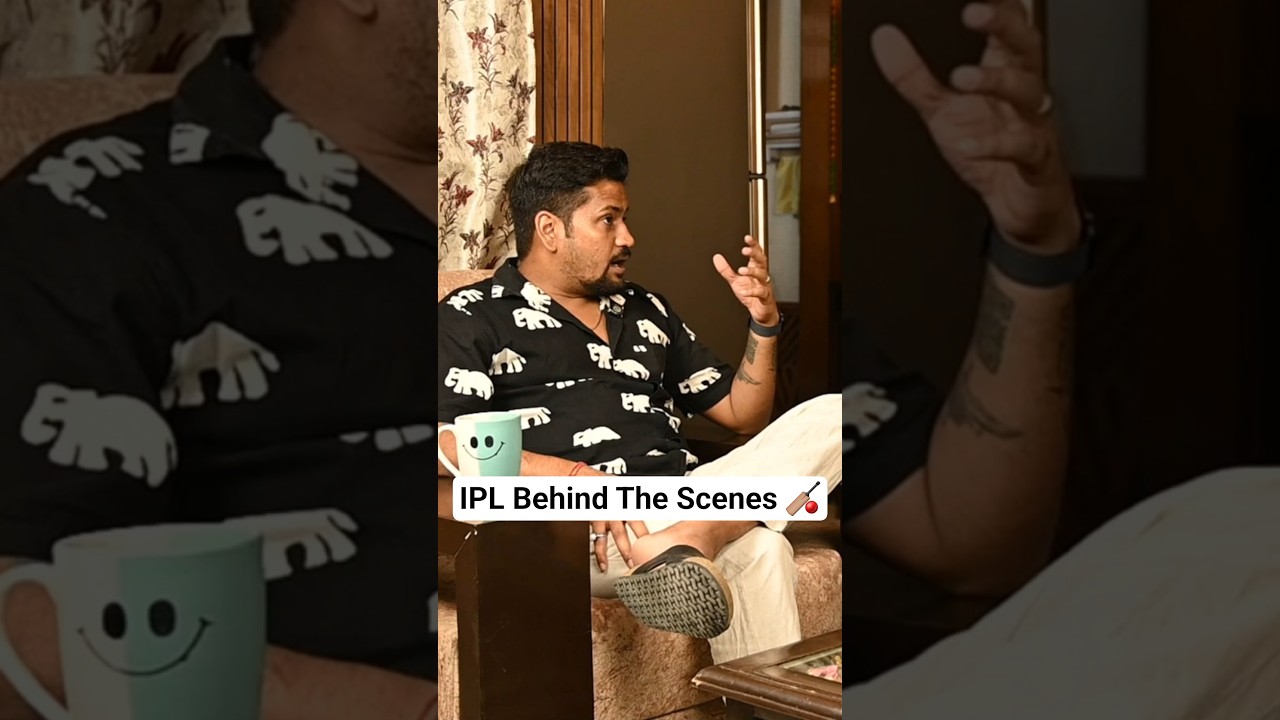 IPL Behind The Scenes 🏏