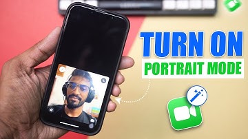 How to Turn On Portrait Mode on FaceTime | Blur Background in FaceTime Video Calls
