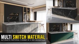Creating Composite Materials and Material Animations in V-Ray/Vray Switch mtl
