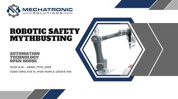 Robotic Safety Mythbusting - Adrian Choy from Omron Robotics | Automation Technology Open House