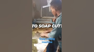 Automatic soap cutting machine