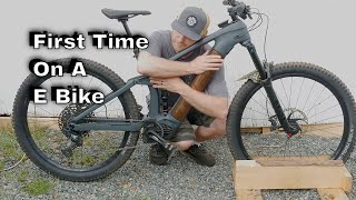 Riding An E Bike For The First Time And It Was AWESOME!!!