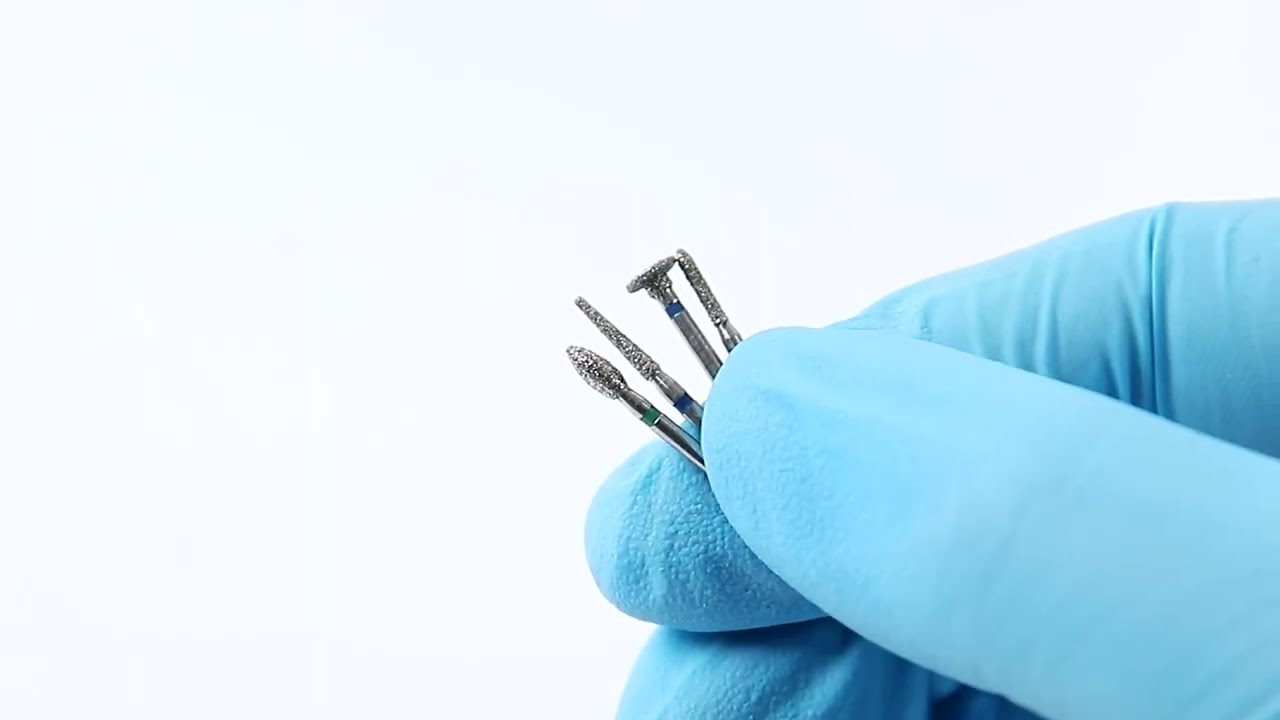 Dental Diamond Burs Set For High Speed Handpiece 24pcs/Kit Or 24 Hole Burs Box