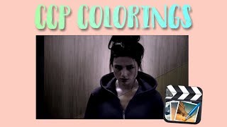 CCP colorings